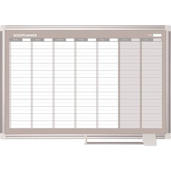 VICTORIA VISUAL Magnetická plánovací tabule - týdenní, ENG, 90 x 60 cm, VICTORIA