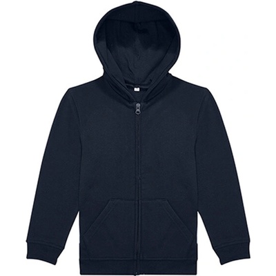 B&C detská mikina s kapucňou WK003 Navy