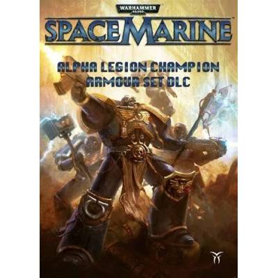 Игра Warhammer 40, 000: Space Marine - Alpha Legion Champion Armour Set за PC Steam, Електронна доставка