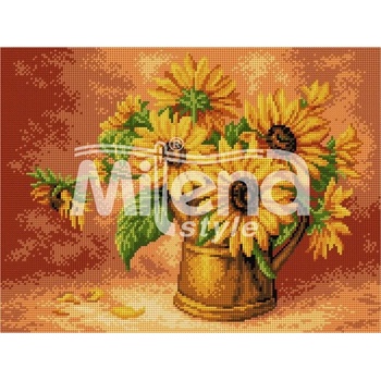 Image 1 of Milena Style Лятна ваза - гоблен с щампа с конци Ariadna