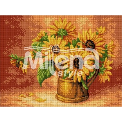 Milena Style Лятна ваза - гоблен с щампа с конци Ariadna