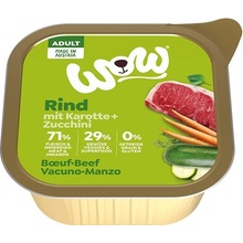 WOW Adult Dog Hovězí s karotkou 11 x 150 g