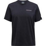 Peak Performance Мъжка спортна тениска Peak Performance Explore Logo Tee T-shirt - Black (216-3251-0111)
