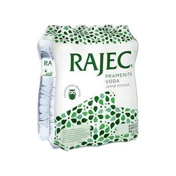 Rajec jemně perlivá voda 6 x 1,5 l