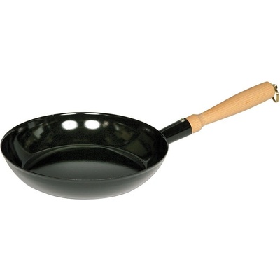 Riess Smaltovaná pánev s dřevěnou rukojetí 19cm