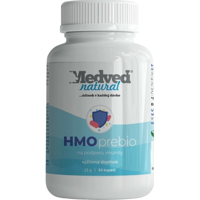 Medveď natural HMO prebio 30 kapsúl