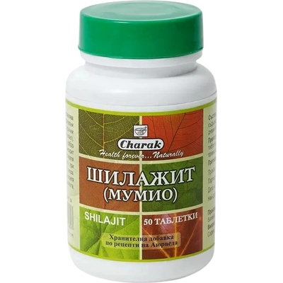 Charak Pharma Шиладжит Мумио, 50 таблетки, Charak Pharma