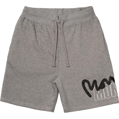 Money Къси панталони Money Stencil Shorts - Grey Melange