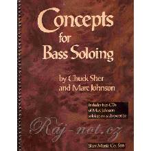 Concepts for Bass Soloing by Ch.Sher & M.Johnson + 2x CD