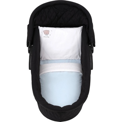 KikkaBoo Бебешки спален комплект за количка 6 части Dream Big Blue (41101060125)