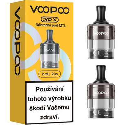 VooPoo PnP-X MTL cartridge Grey 2 ks