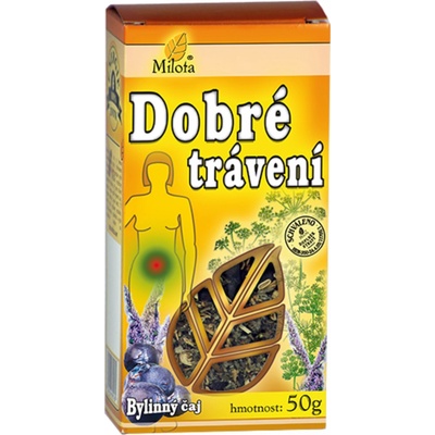 Milota Dobré trávení bylinný sypaný čaj 50 g