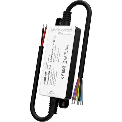 LEDprodukt LED prijímač RGB + DUAL WHITE vodeodolný IP66 - 2,4GHz (FUT039S-P)