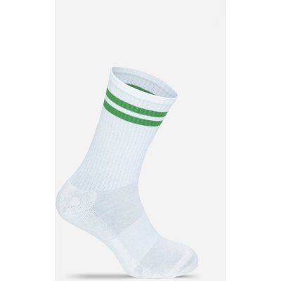 Mr. Socks Basic L 05004 tenisové COT885004e51zo-white/kelly