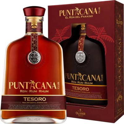 PUNTACANA CLUB TESORO 38% 0,7 l (karton)