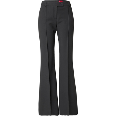 HUGO Панталон с ръб 'Hosena' черно, размер 34
