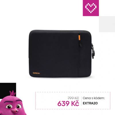 tomtoc Sleeve 13" MacBook Pro (2016+) / Air (2018+) TOM-A13-C02D černá