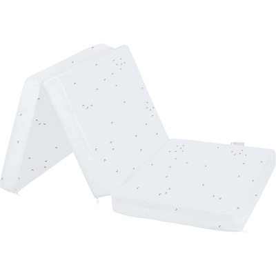 KikkaBoo Сгъваем матрак KikkaBoo Stripy Friends - Pattern, 60 х 120 х 5 cm (31107020057)