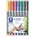 STAEDTLER Комплект маркери Staedtler Lumocolor 317 OHP M, 8 цвята (21102-А)