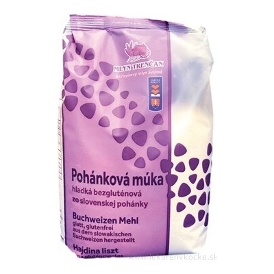 MLÝN Trenčan Pohanková mouka hladká bezlepková 0,5 kg