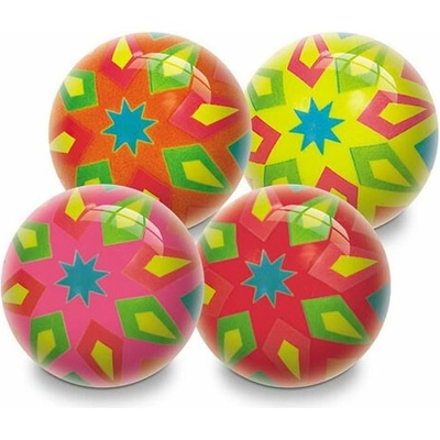 Gumový dětský potištěný míč Jolly Multicolore 14cm