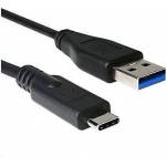 C-TECH Cable USB C-Tech USB-A - USB-C 1 m Black (CB-USB2C-10B)