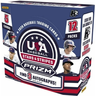 Panini 2026 Prizm USA Stars and Stripes Baseball Hobby Hybrid H2