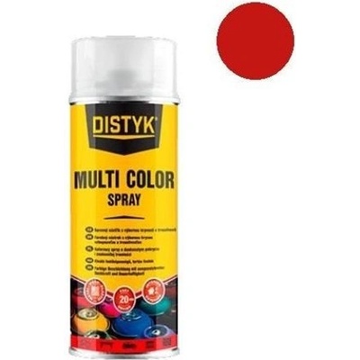 DISTYK Multi color spray 400 ml RAL3020 dopravní červená TP03020D