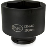 BJC Ударен шестостенен ключ 1" 6 ръба 100 мм HQ CrMo 40408 (M58562)