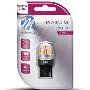 m-tech LED LB828 WY21W 15xSMD2835 CANBUS Amber крушка (LB828Y-01B)