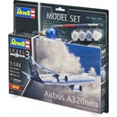Revell Model set letadlo 63942 Airbus A320 Lufthansa 1:144