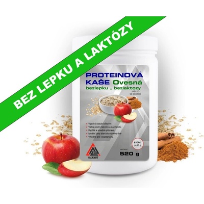 VALKNUT Proteínová kaša bez laktózy a bez lepku 520 g