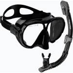 AQUA-SPEED Комплект за гмуркане AQUA-SPEED Vanua + Borneo black 610