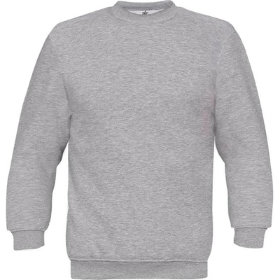 B&C Collection B&c КОМПЛЕКТ ЗА ДЕЦА / Детски суитшърт - светло сив меланж 116 (01068061062)
