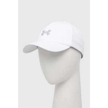 Under Armour Шапка с козирка Under Armour в бяло с апликация 1376705 (1376705)