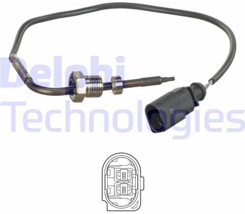 DELPHI Čidlo teploty výfukových plynů DF TS30140