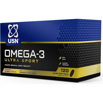 USN Ultra sport Omega 3 softgels 120 tablet