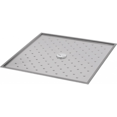 Sanela SLSN 10 - Nerezová sprchová vanička 1000 x 1000 x 15 mm SLSN10
