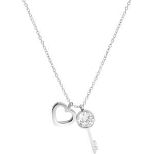 HARAHU Колие Heart Key - Сребърен KP21069