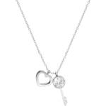 HARAHU Колие Heart Key - Сребърен KP21069