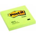 Post-it Neon block 654N, 76x76mm, bright green, 100 sheets (3M0306)