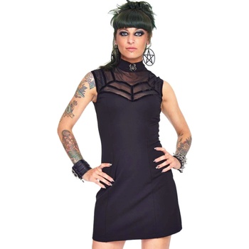 JAWBREAKER дамска рокля JAWBREAKER - Black Spiderweb - Black - DRA 9776