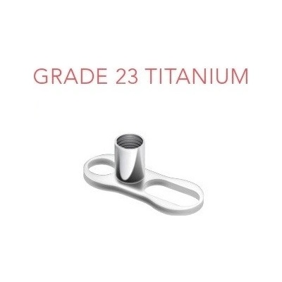 Šperky Eshop Podstavec pod implantát z titanu 2 dírky C12.20