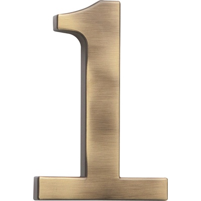 COBRA číslice 5cm Povrch: OFS - bronz česaný, Prevedenie: 1