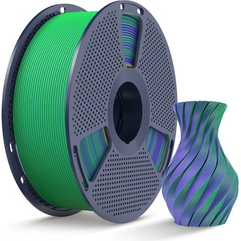SUNLU PLA Matte Dual Color Green Purple - 1, 75 mm / 1000 g (6933582320478)