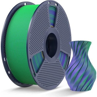 SUNLU PLA Matte Dual Color Green Purple - 1, 75 mm / 1000 g (6933582320478)