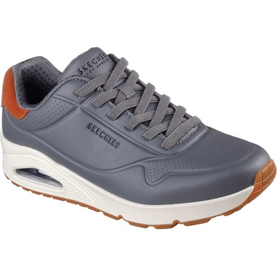 Skechers Мъжки маратонки Skechers UNO Stand On Air Trainers Mens - Charcoal