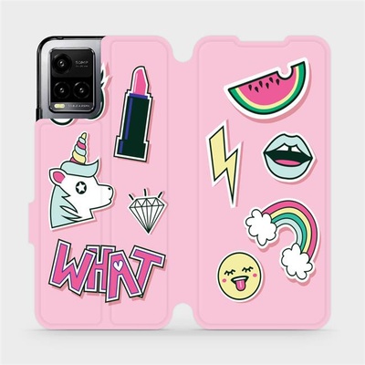 Mobiwear Vivo Y33s M129S Růžové WHAT
