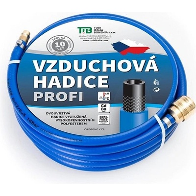 TUBI Vzduchová hadice modrá s koncovkami 6x12 mm, 5 m | Zboží Auto