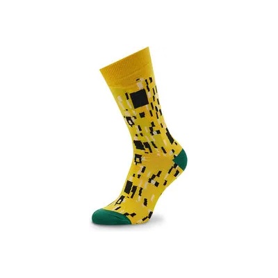 Curator Socks Дълги чорапи unisex Kiss Жълт (Kiss)